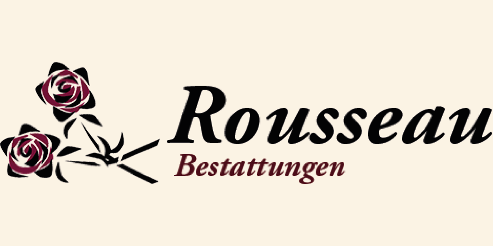 Logo von Bestattungen Rousseau Dortmund – seriöses und vertrauenswürdiges Bestattungshaus für einfühlsame Begleitung