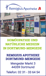 Banner mit Kontaktdaten und Leistungen zur Unterstützung beim Medikamente online bestellen in Dortmund inklusive Beratung und Lieferservice